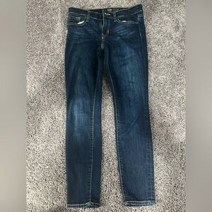 Gap legging dark wash jeans